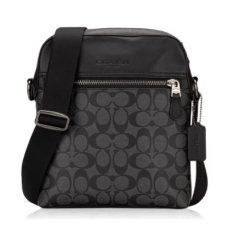 Tas Coach Houston Signature Charcoal Black